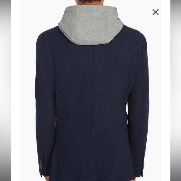 JACK VICTOR WOLFE WOOL BLAZER - Picture 2 of 7